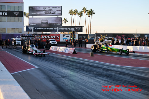 Anthony Troyer (near lane) vs Casey Grisel (far lane)